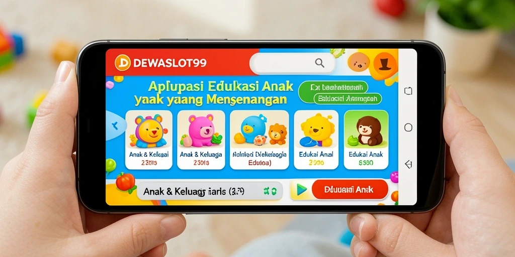 Antarmuka DEWASLOT99 yang ramah anak dan menyenangkan.