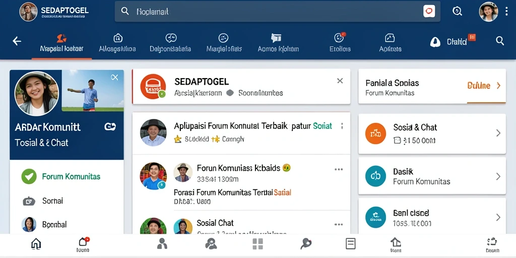 Antarmuka pengguna SEDAPTOGEL yang modern dan menarik.